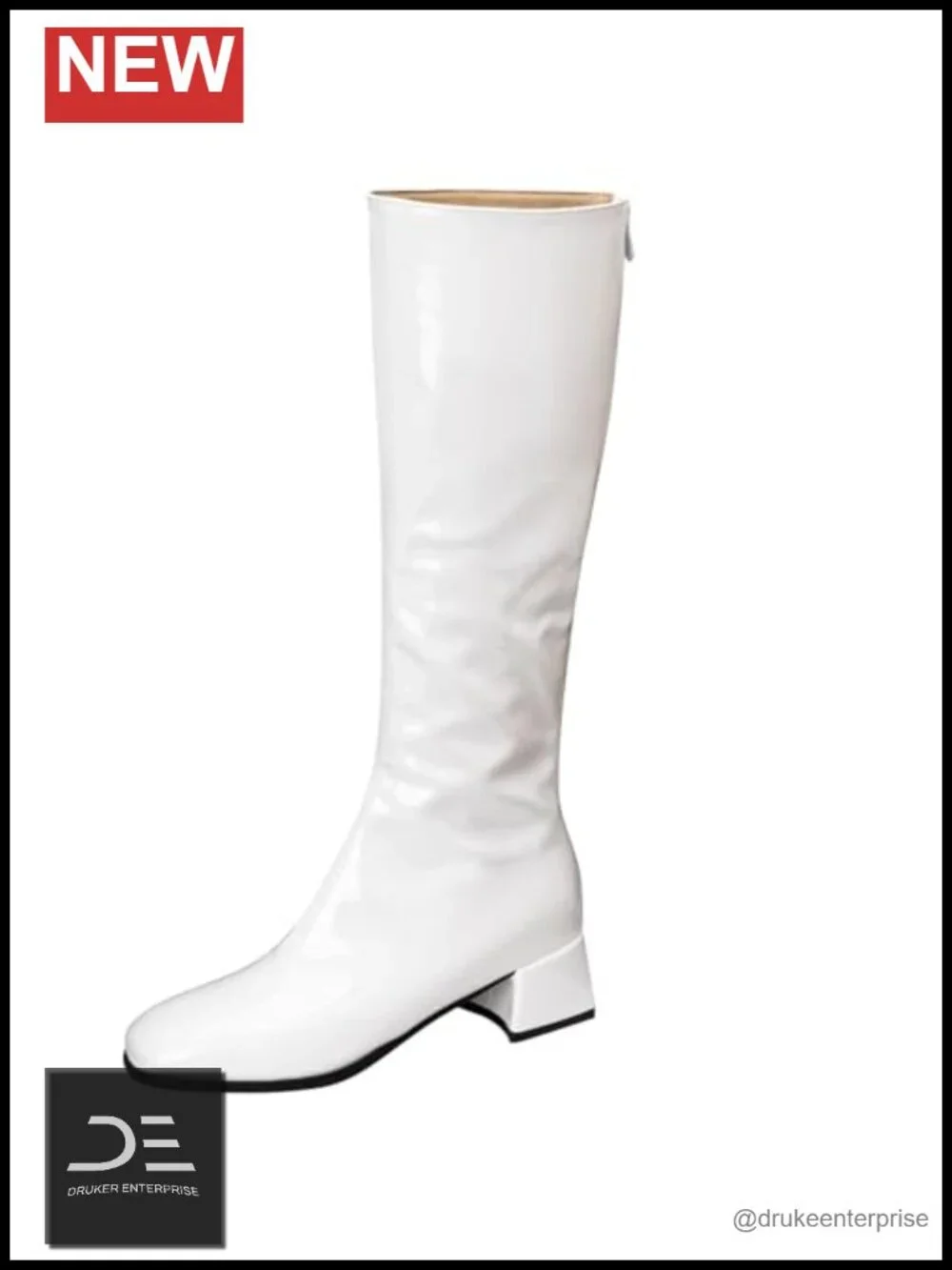 Women's Over Knee High Boots Chunky Low Heel Square Toe Tall Fall Winter Long